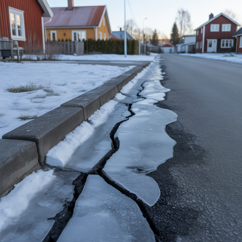 3.Hur forhindrar du sprickbildning i asfalt pa vintern