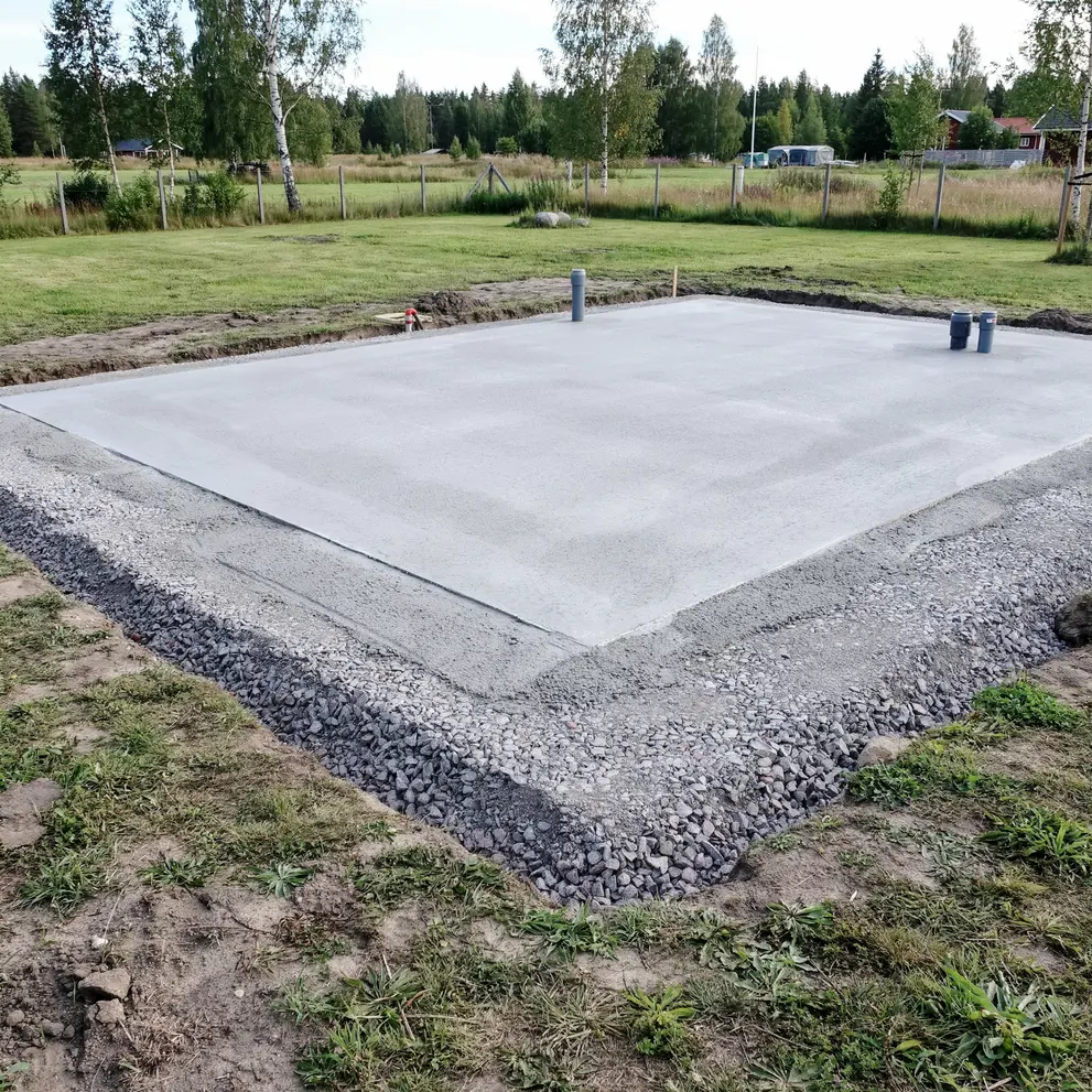 anlagga husgrund amp gjutning betongplatta kumla orebro lan narke